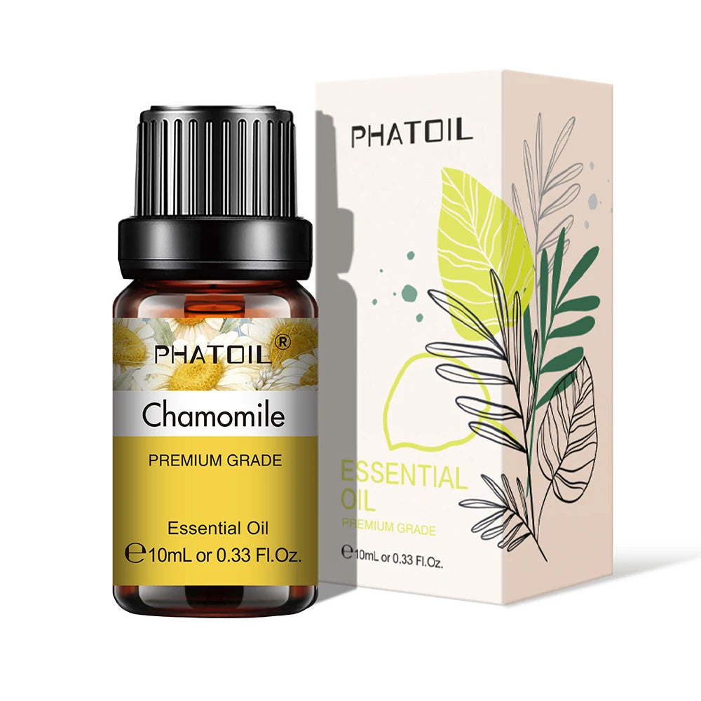 Óleo Essencial Puro Natural 10ml Lavanda, Jasmim e Baunilha para Umidificador, Difusor, Aromaterapia