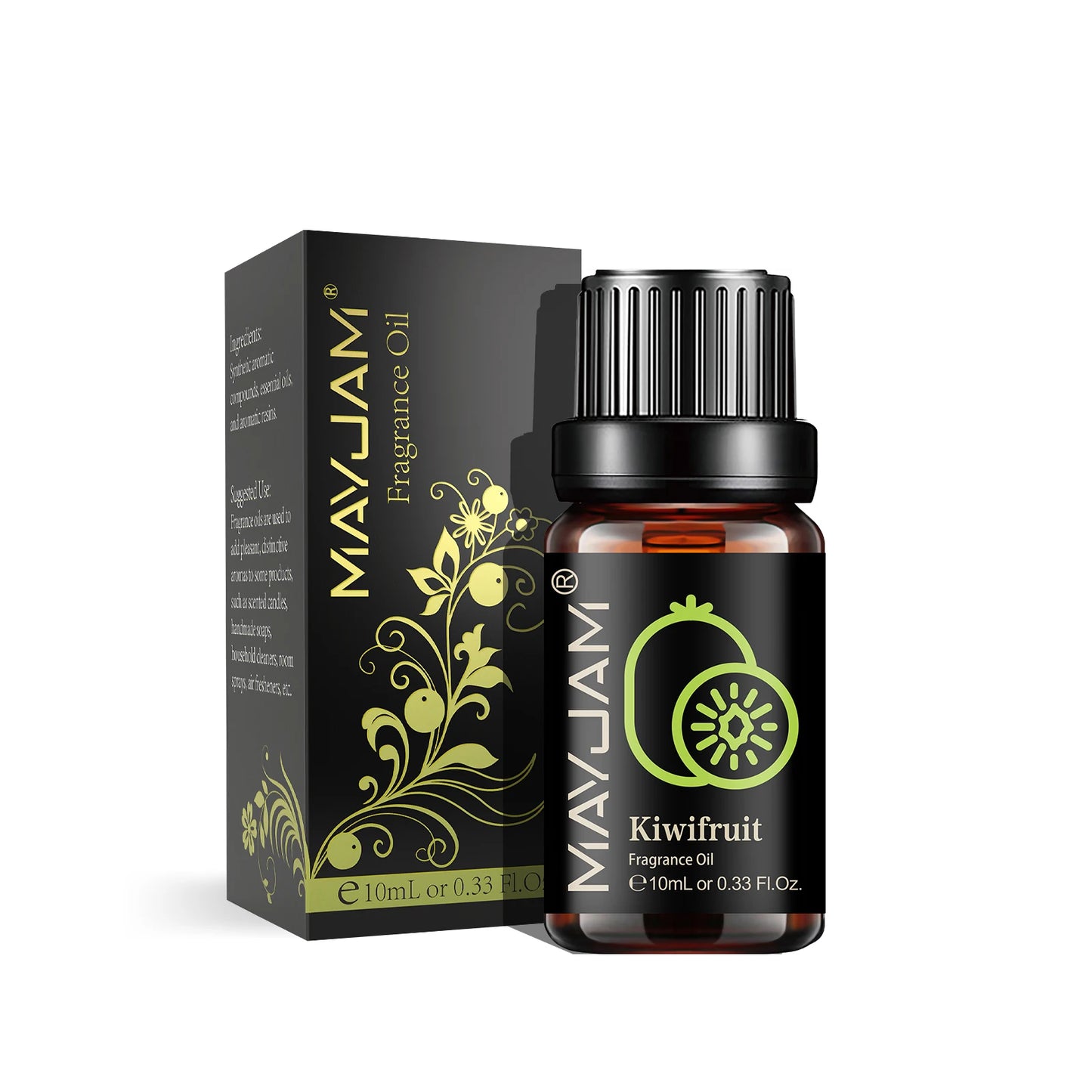 Óleo Aromático Frutado 10ml – Morango, Melancia, e Cereja para Umidificador, Velas, Sabonetes e Aromatizante de Ambiente