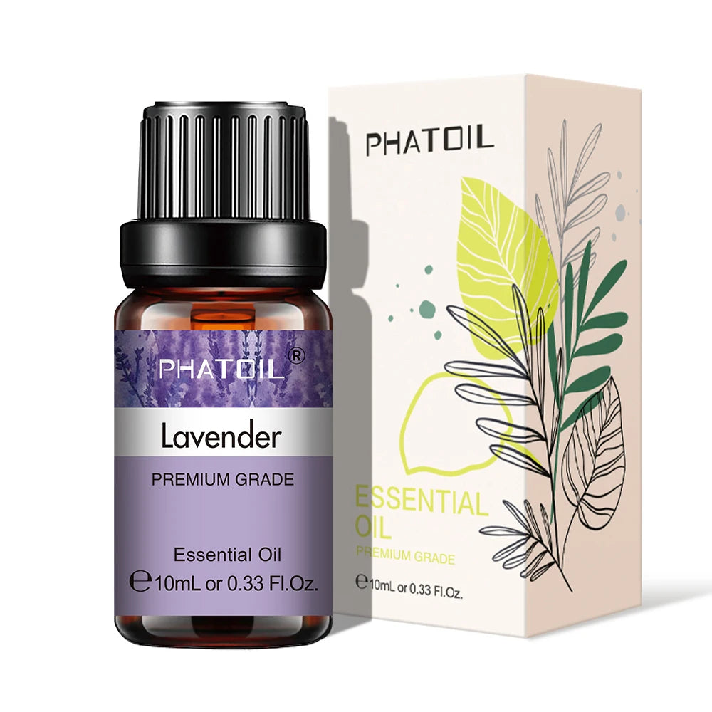 Óleo Essencial Puro Natural 10ml Lavanda, Jasmim e Baunilha para Umidificador, Difusor, Aromaterapia