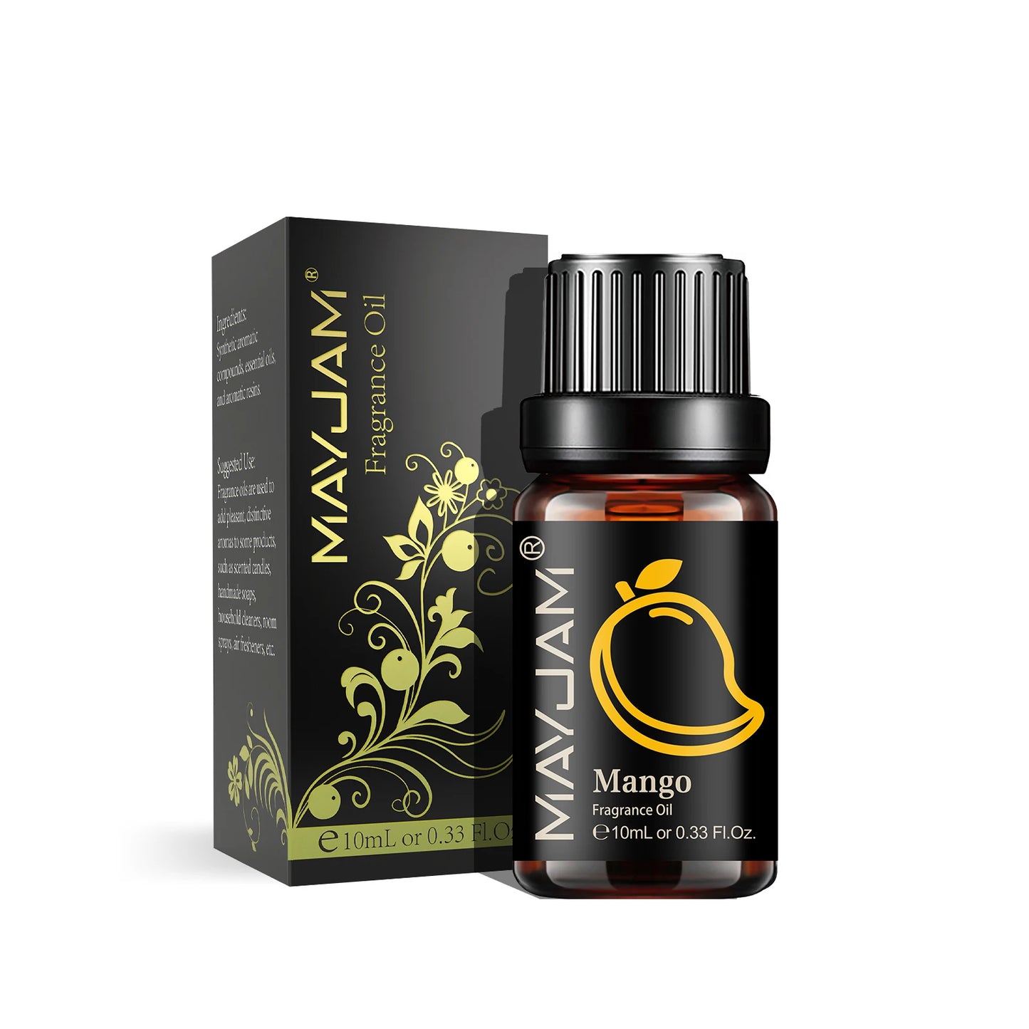 Óleo Aromático Frutado 10ml – Morango, Melancia, e Cereja para Umidificador, Velas, Sabonetes e Aromatizante de Ambiente