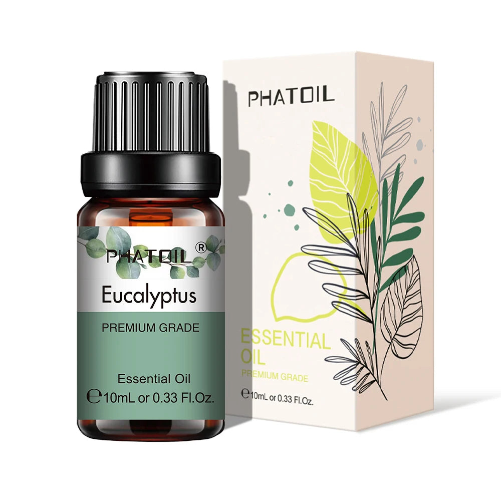 Óleo Essencial Puro Natural 10ml Lavanda, Jasmim e Baunilha para Umidificador, Difusor, Aromaterapia