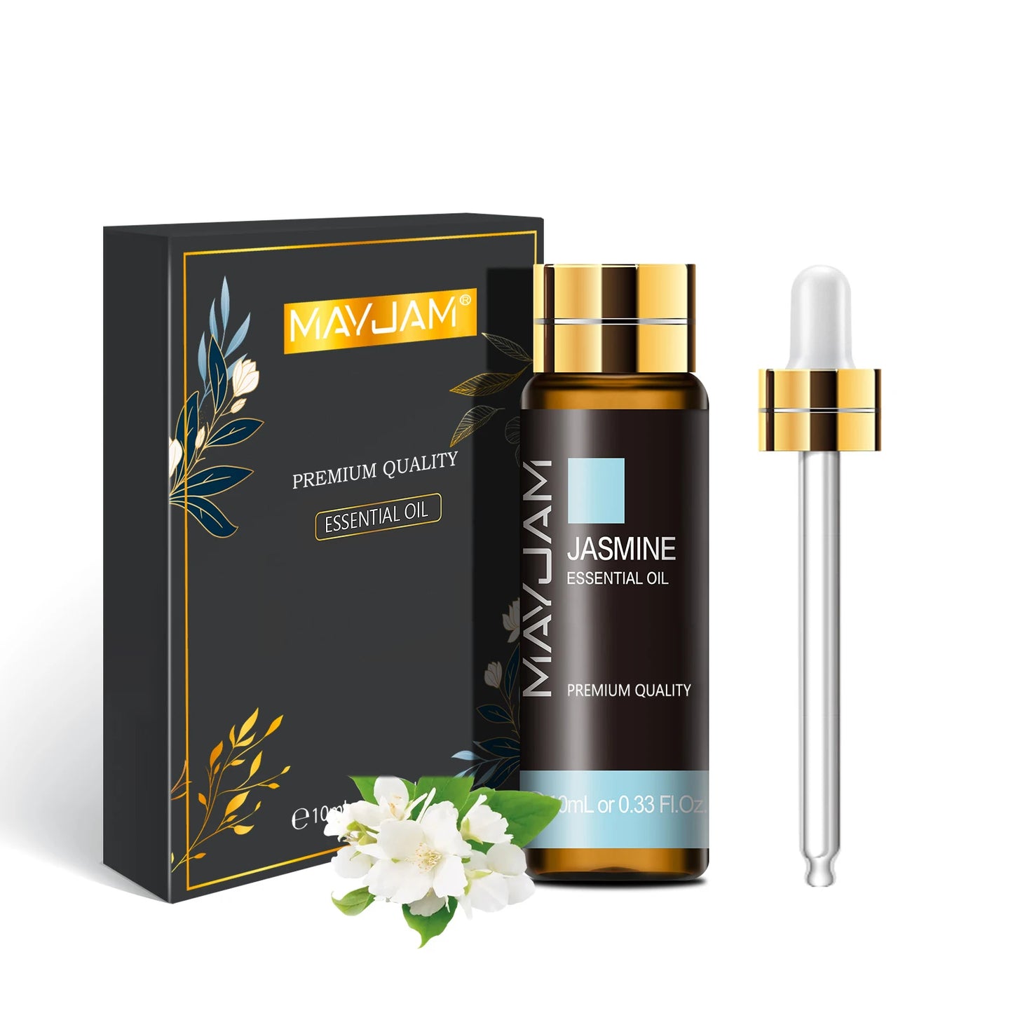 Óleo Essencial Puro 10ml – Lavanda, Sândalo, Capim-Limão para Difusor e Umidificador