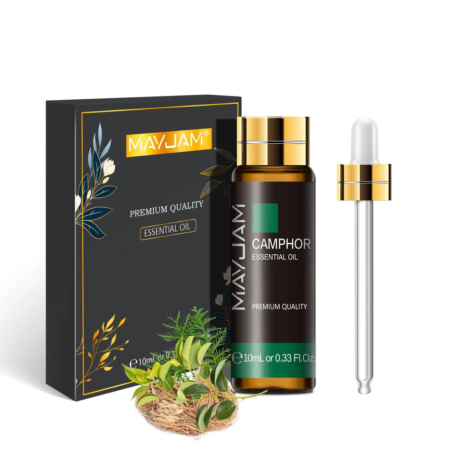 Óleo Essencial 10ml com Conta-Gotas – Lavanda, Eucalipto, Baunilha, Sândalo para Difusores e Aromaterapia