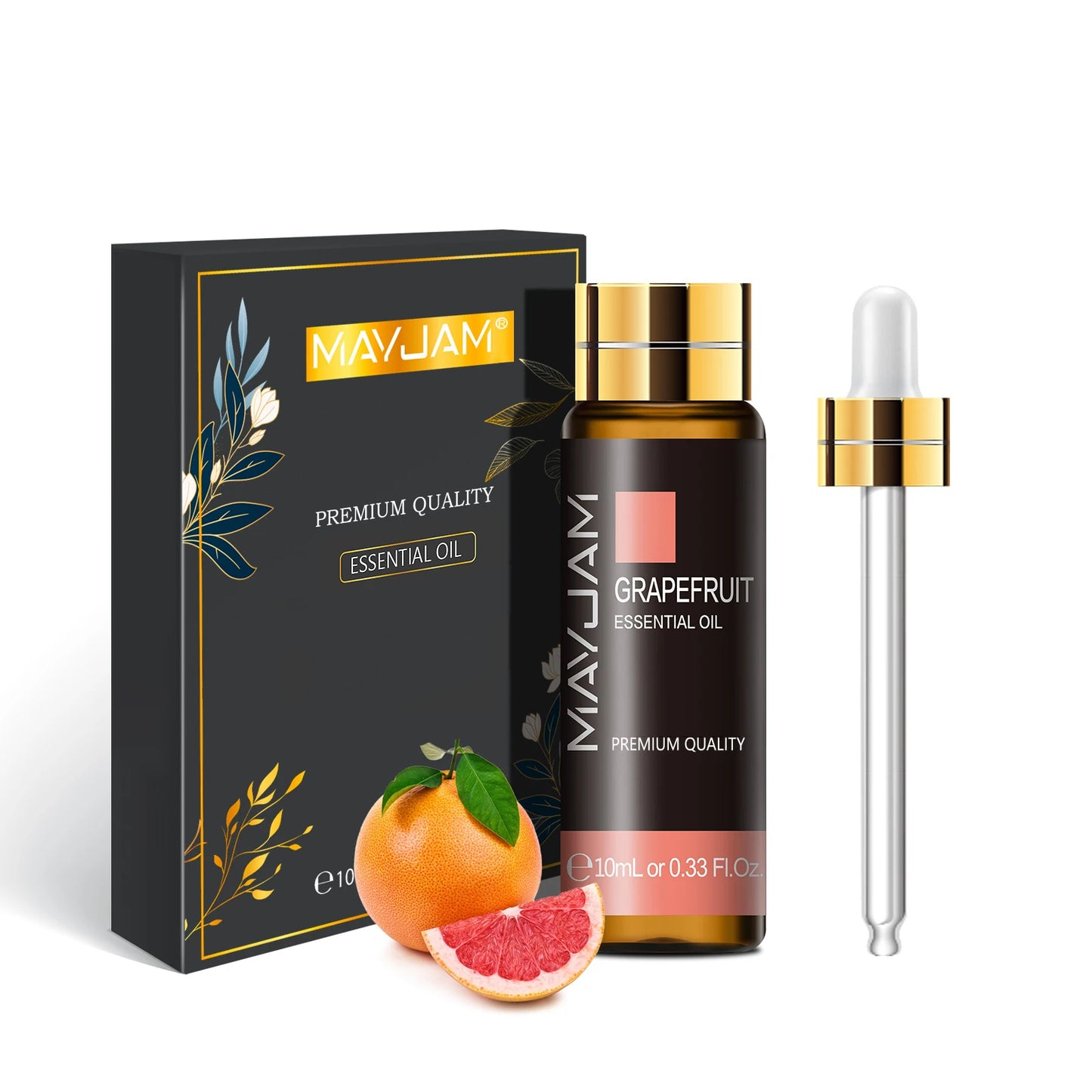 Óleo Essencial 10ml com Conta-Gotas – Lavanda, Eucalipto, Baunilha, Sândalo para Difusores e Aromaterapia