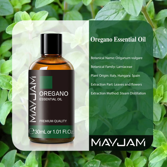 Óleo Essencial 30ml com Conta-Gotas – Limão, Eucalipto, Hortelã-Verde para Aromaterapia, Difusor e Umidificador