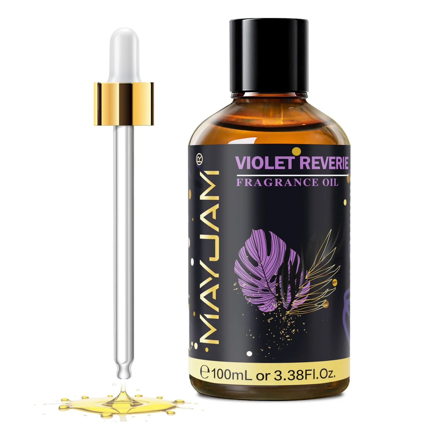 Óleos Essenciais 100ml com Conta-Gotas – Aromas para Difusor, Umidificador e Aromaterapia