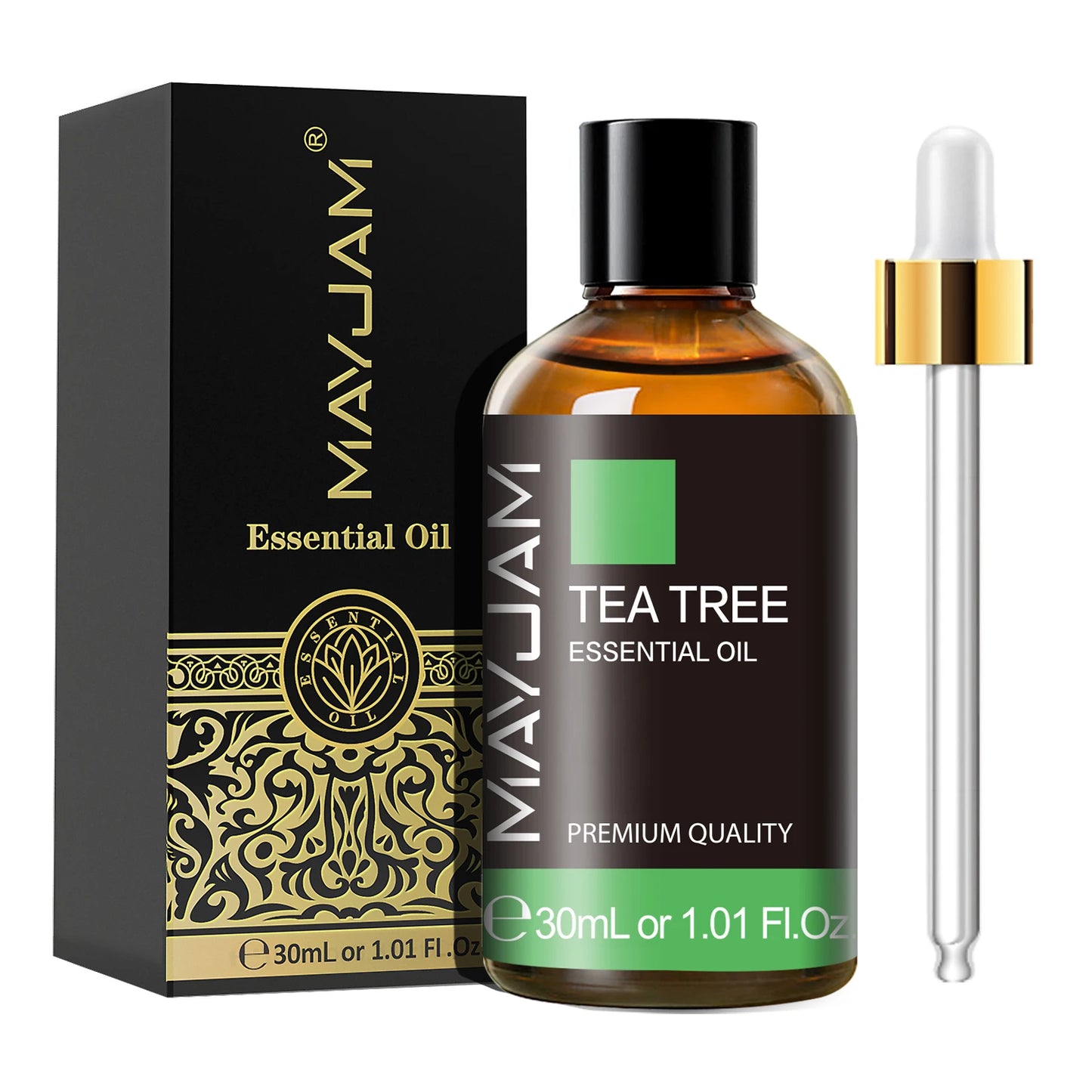 Óleo Essencial 30ml com Conta-Gotas – Limão, Eucalipto, Hortelã-Verde para Aromaterapia, Difusor e Umidificador