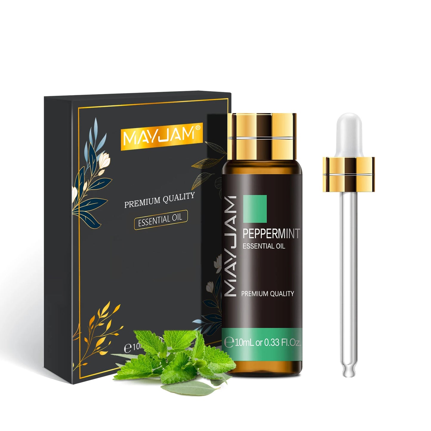 Óleo Essencial Puro 10ml – Lavanda, Sândalo, Capim-Limão para Difusor e Umidificador