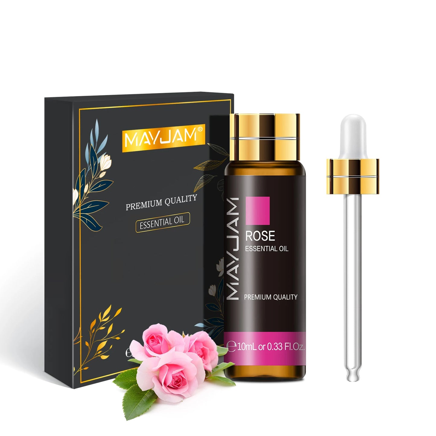 Óleo Essencial Puro 10ml – Lavanda, Sândalo, Capim-Limão para Difusor e Umidificador