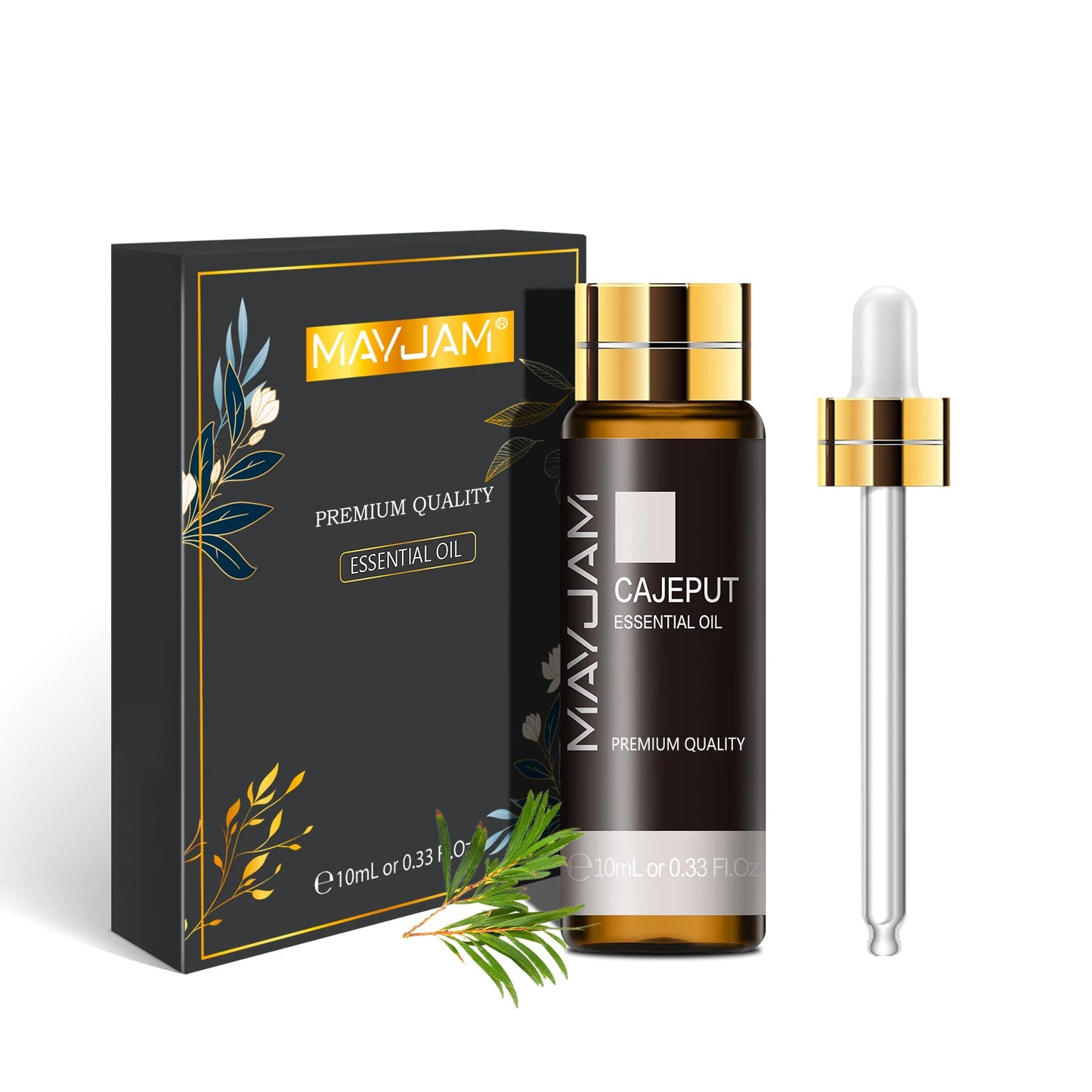 Óleo Essencial Puro 10ml – Lavanda, Sândalo, Capim-Limão para Difusor e Umidificador