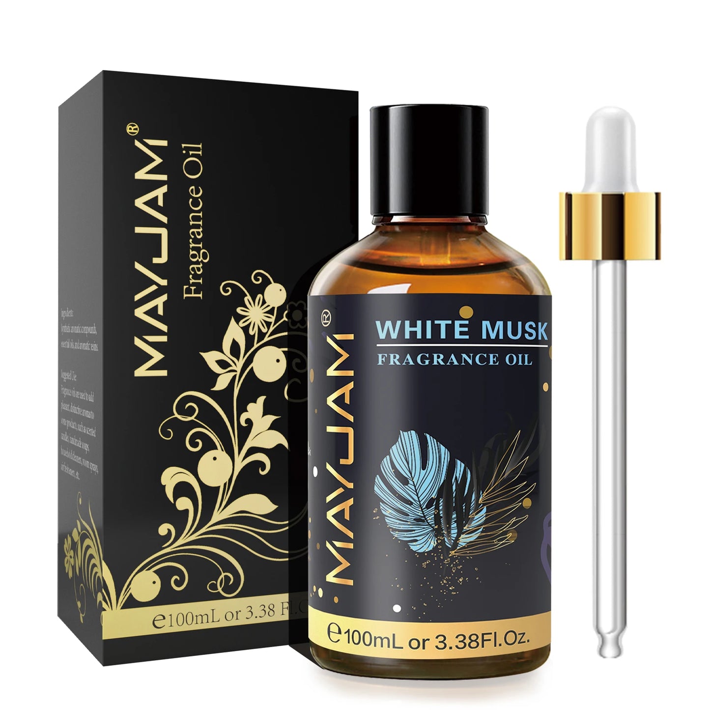Óleos Essenciais 100ml com Conta-Gotas – Aromas para Difusor, Umidificador e Aromaterapia