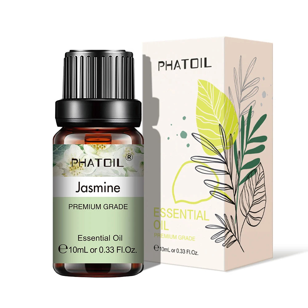 Óleo Essencial Puro Natural 10ml Lavanda, Jasmim e Baunilha para Umidificador, Difusor, Aromaterapia