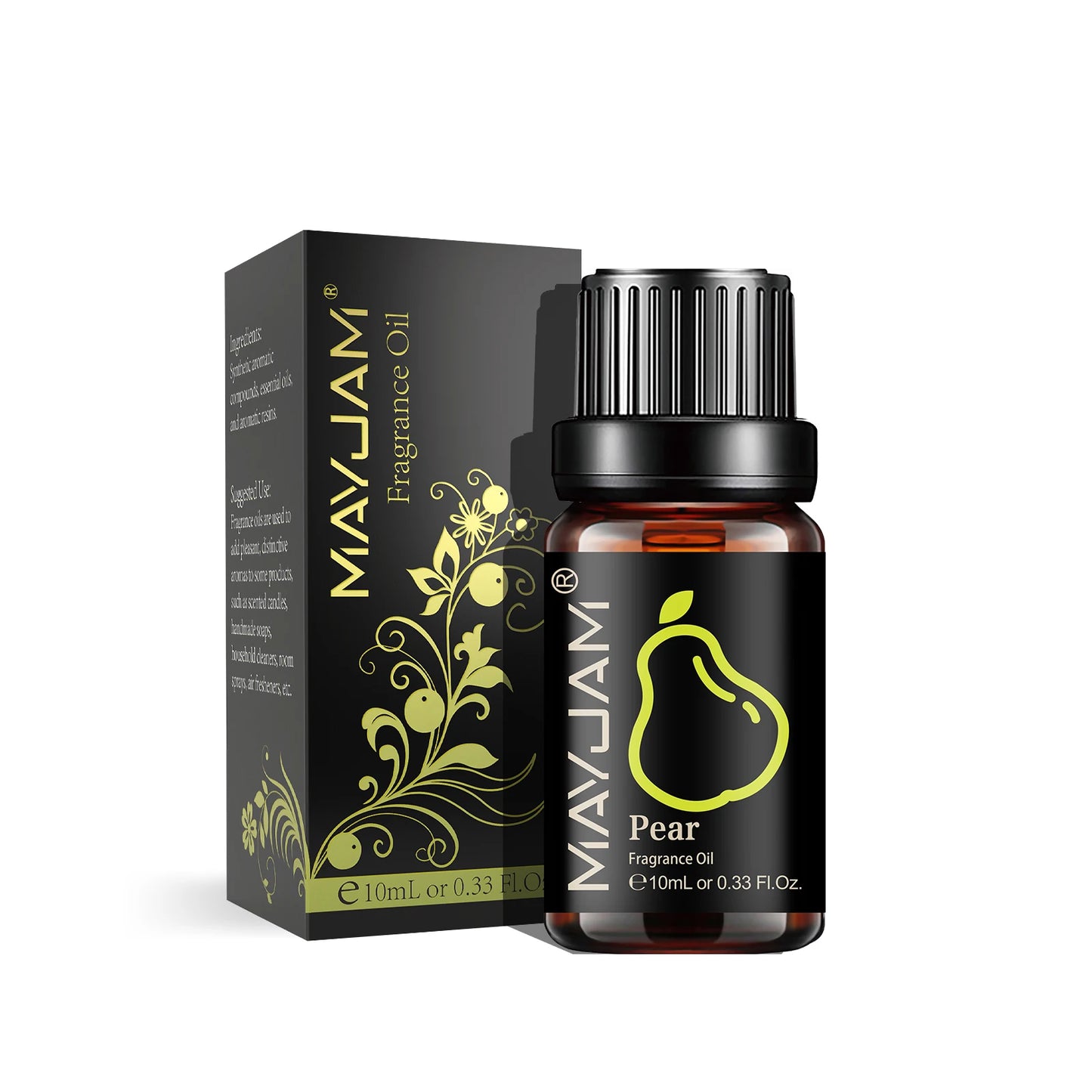 Óleo Aromático Frutado 10ml – Morango, Melancia, e Cereja para Umidificador, Velas, Sabonetes e Aromatizante de Ambiente
