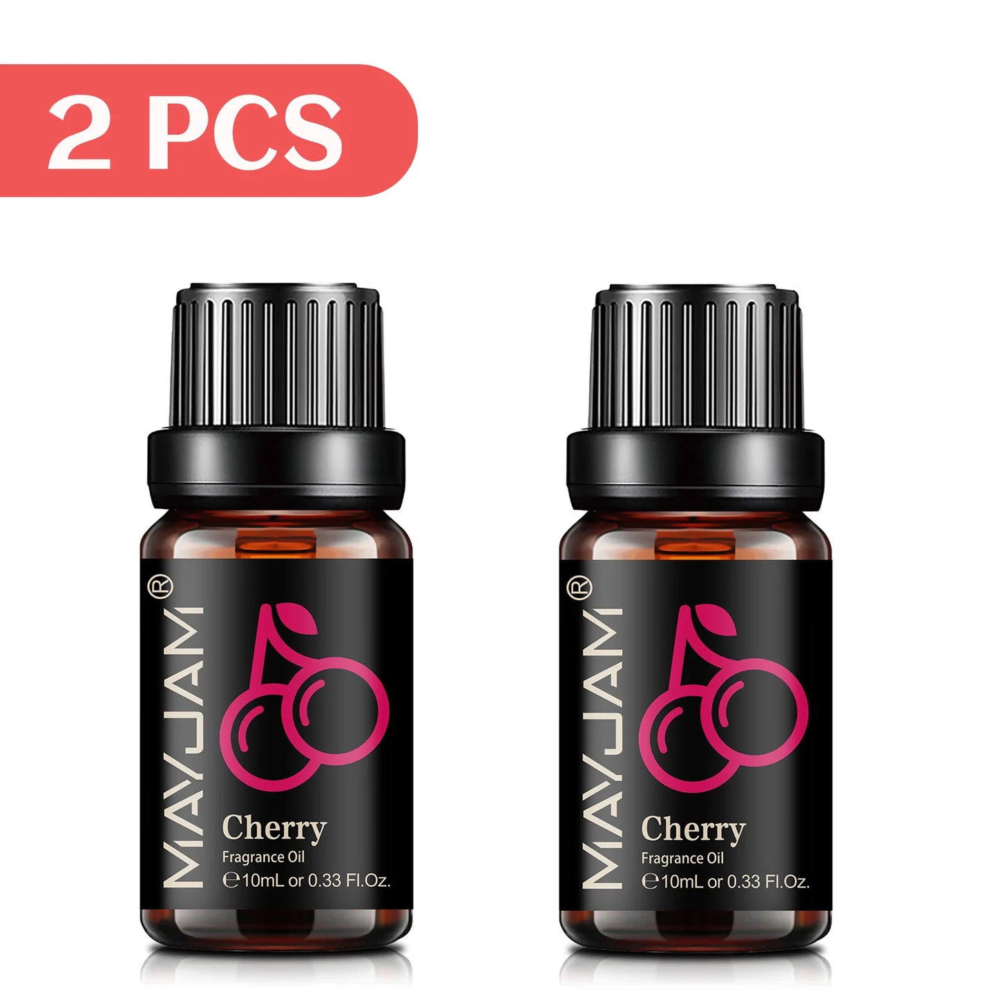 Óleo Aromático Frutado 10ml – Morango, Melancia, e Cereja para Umidificador, Velas, Sabonetes e Aromatizante de Ambiente