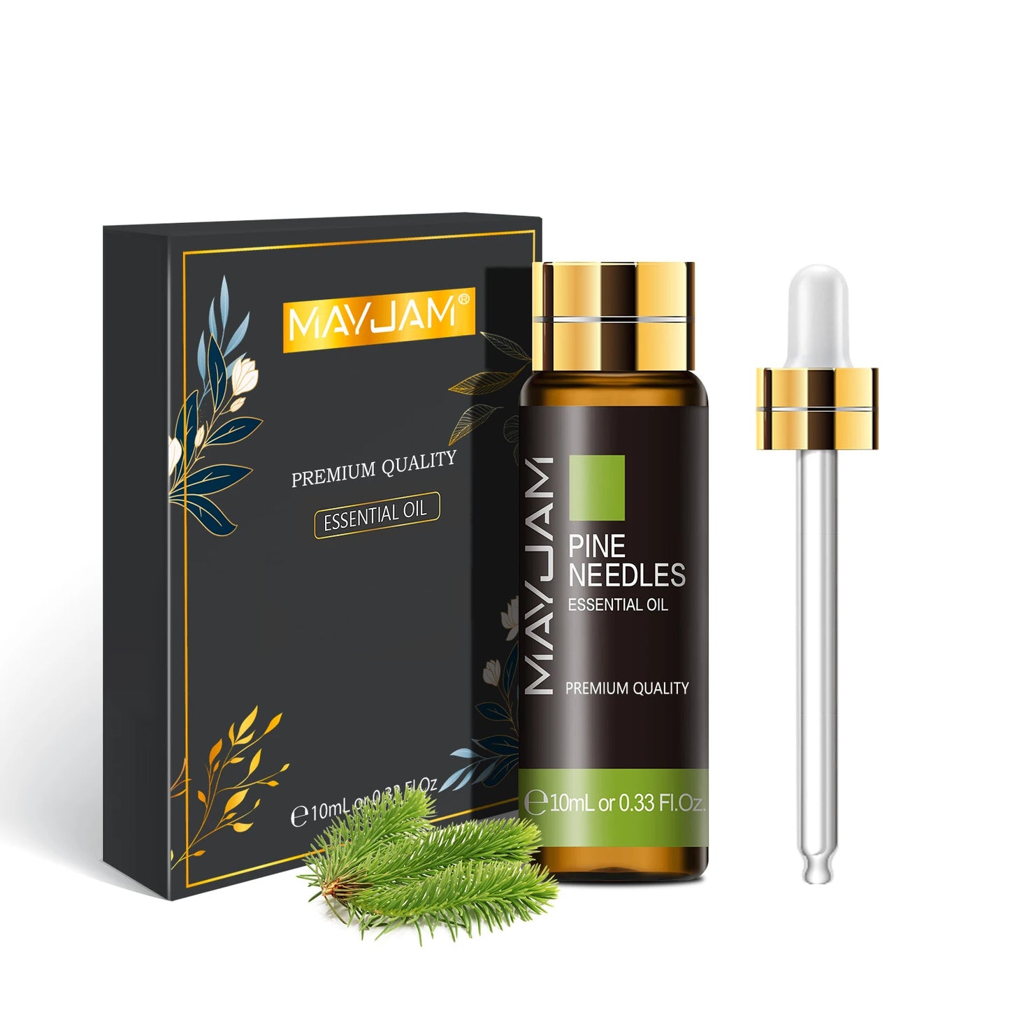 Óleo Essencial 10ml com Conta-Gotas – Lavanda, Eucalipto, Baunilha, Sândalo para Difusores e Aromaterapia
