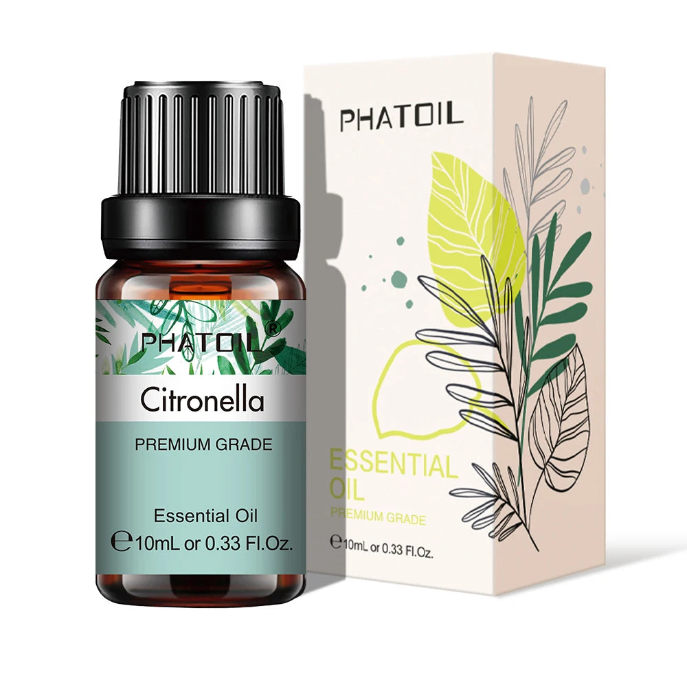 Óleo Essencial Puro Natural 10ml Lavanda, Jasmim e Baunilha para Umidificador, Difusor, Aromaterapia