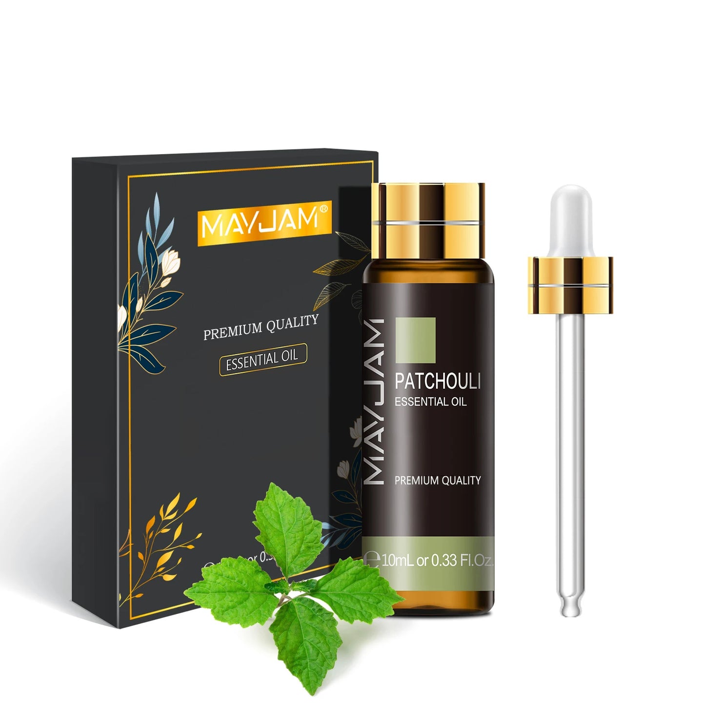 Óleo Essencial 10ml com Conta-Gotas – Lavanda, Eucalipto, Baunilha, Sândalo para Difusores e Aromaterapia